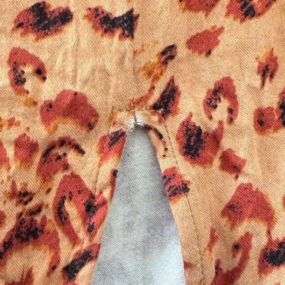 Free People Show Stopper Midi Dress in Leo Combo Size Large - Picture 12 of 12